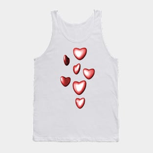 Unbreakable hearts red Tank Top